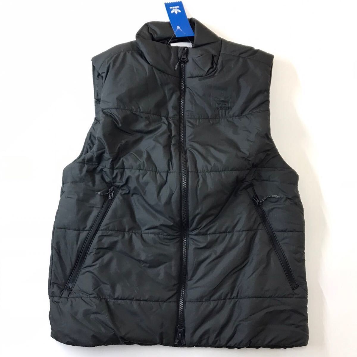 アディダスオリジナルス adidas Originals キルティングベスト ベスト VEST ED5821 BLACKサイズS_画像1