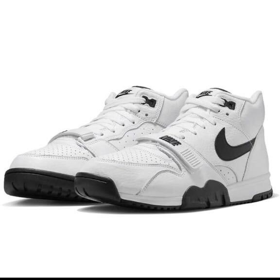 ナイキ エア トレーナー 1 NIKE AIR TRAINER 1 ホワイト/ホワイト/ブラック FB8066-100 サイズ27㎝の画像1