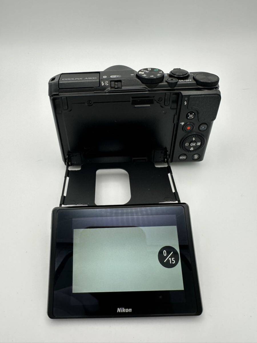 Nikon ニコン COOLPIX A900 デジカメ デジタルカメラ クールピクス 上部破損 パーツ取り ジャンク品_画像6