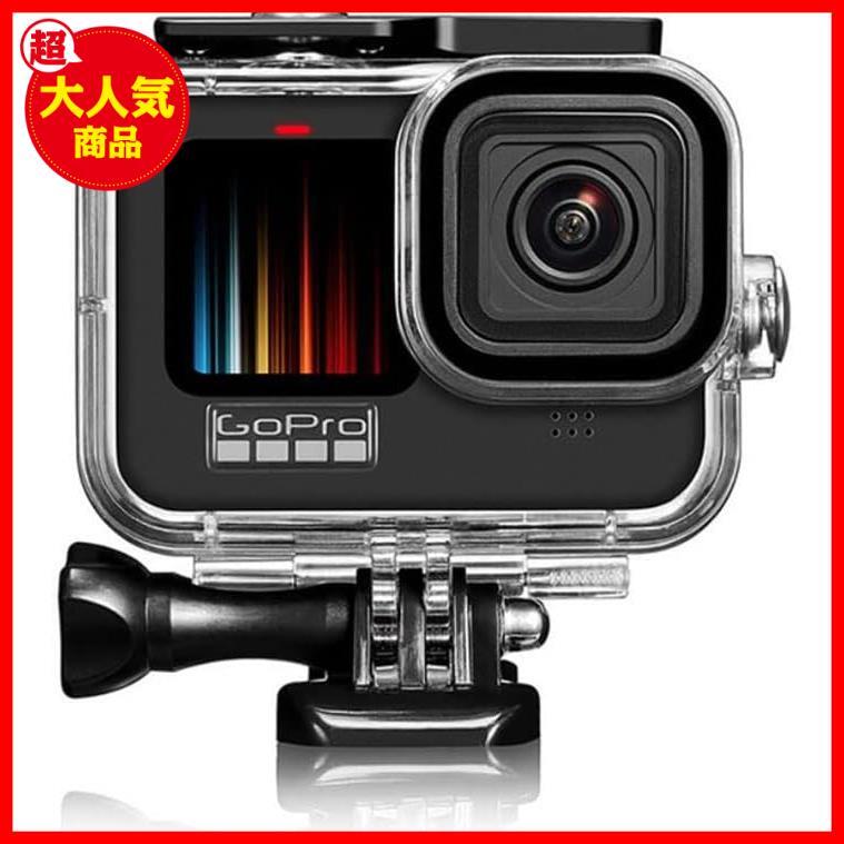 Gopro Hero 12 11 10 9 Black 専用 防水ケース 60m 水深ダイビング 防水 防塵 保護ハウジングGoPro Hero11 アクションカメラ_画像1