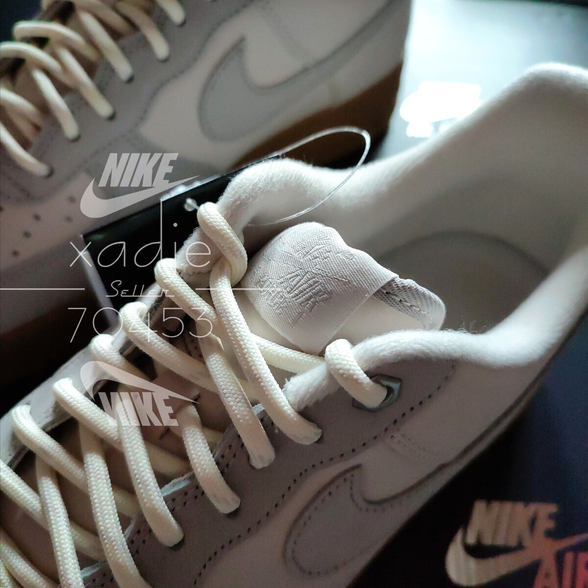  new goods regular goods NIKE Nike AIR FORCE1 LOW Air Force 1 low 07 light iron all gray series cream 29cm US11 box attaching 