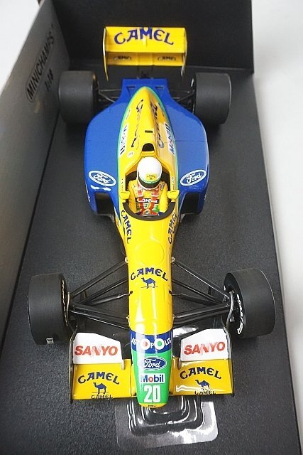 ミニチャンプス PMA 1/18 ベネトン フォード BENETTON FORD B191B M.ブランドル 1992 #20 100920120_画像2