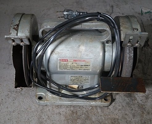 * RYOBI Ryobi both head glider 100V grinder * junk G-6