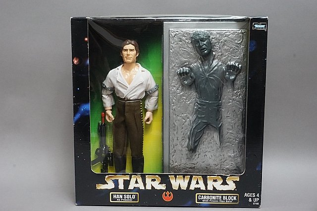 ★ kenner スター・ウォーズ STAR WARS HAN SOLO CARBONITE BLOCK ハン・ソロ フィギュア 未開封の画像1