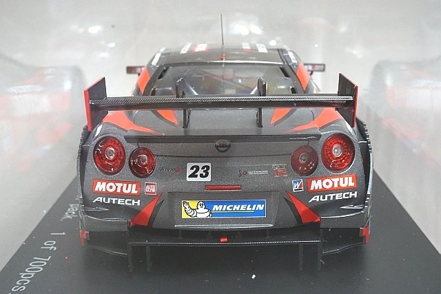 EBBRO エブロ 1/18 MOTUL AUTECH モチュールオーテック GT-R スーパーGT 500 2014 #23 KWAM120003_画像3