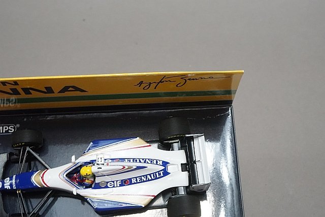 ミニチャンプス PMA 1/43 ウィリアムズ ルノー FW16 A.セナ ブラジルGP 1994 #2 547940102_画像4