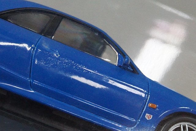 EBBRO エブロ 1/43 カルソニック スカイライン R92CP 1992 #1 / 日産 スカイライン GT-R R33 Vスペック 1996 2点セット ※外箱欠品_画像3