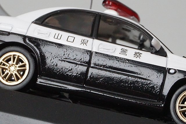 RAI'S レイズ 1/43 スバル インプレッサ WRX STi 2003 山口県警察 高速道路交通警察隊車両 H7430302_画像4