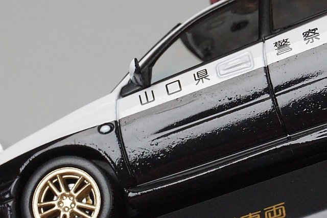 RAI'S レイズ 1/43 スバル インプレッサ WRX STi 2003 山口県警察 高速道路交通警察隊車両 H7430302_画像3