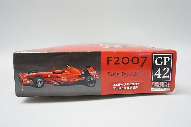 ★ FUJIMI フジミ模型 1/20 FERRARI フェラーリ F2007 オーストラリアGP Early Type 2007 GP42 デカール付 プラモデル 091006_画像7