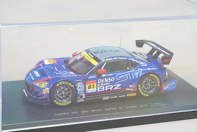 EBBRO エブロ 1/43 SUBARU スバル BRZ R&D スポーツ スーパーGT GT300 2018 ＃61 45655_画像1