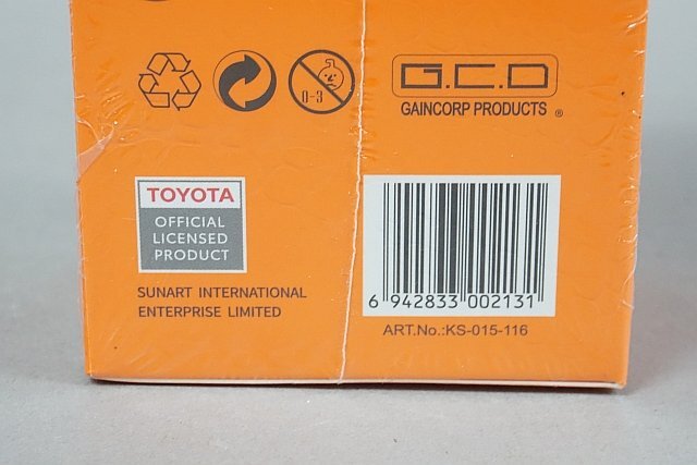 GCD ゲインコーププロダクツ 1/64 Toyota トヨタ ランドクルーザー プラド 90 ライトフェイスリフト レッド KS-015-116_画像5