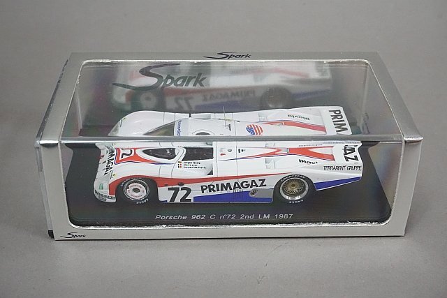 Spark スパーク 1/43 Porsche ポルシェ 962C ルマン 2位 1987 #72 S0951_画像5