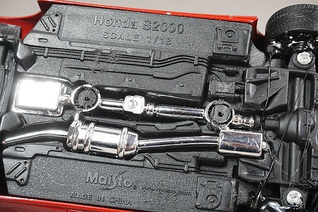 Maisto マイスト 1/18 Honda ホンダ S2000 レッド ※本体のみ・ジャンク品_画像8