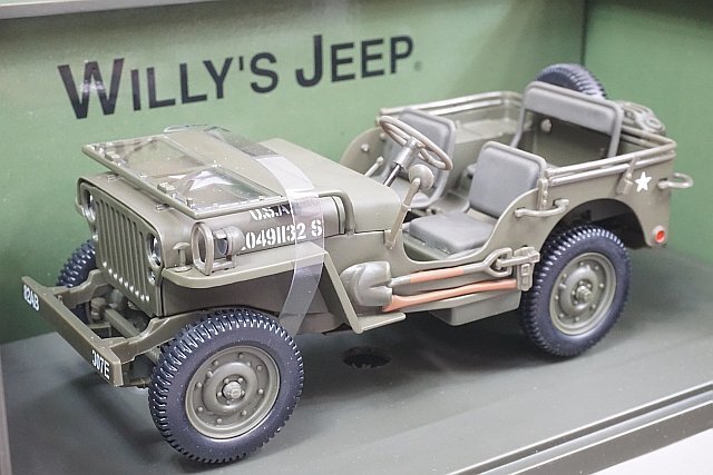 GETEWAY ゲートウェイ 1/18 WILLY'S JEEP ウィリス ジープ アーミーグリーン 01061_画像1
