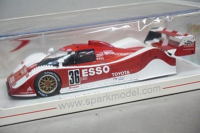 Spark スパーク 1/43 Toyota トヨタ TS10 MINE 500km 優勝 1992 #36 SJ068_画像1