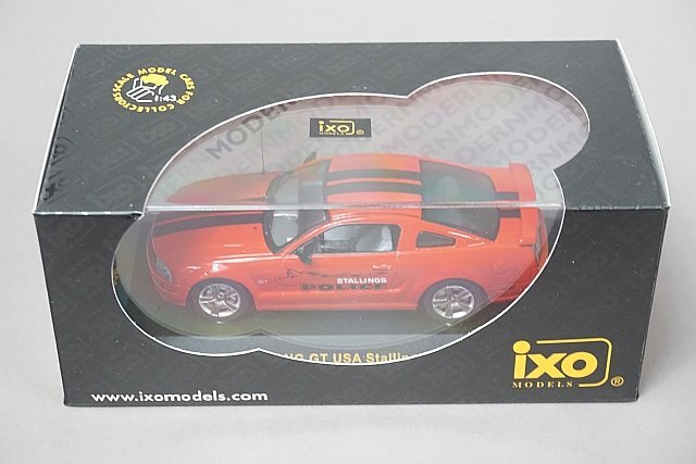 ixo イクソ 1/43 FORD フォード マスタング GT USA 2005 レッド MOC069の画像5