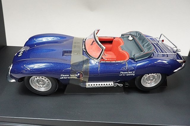 AUTOart オートアート 1/18 Jaguar ジャガー XK SS 1956 ブルー 73510の画像1