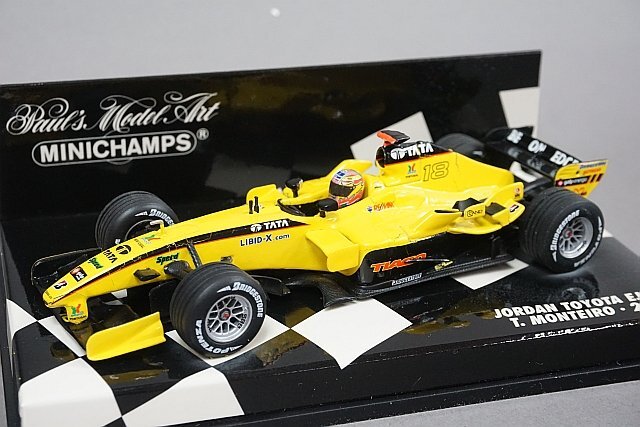 ミニチャンプス PMA 1/43 JORDAN ジョーダン トヨタ EJ15 T.モンテイロ 2005 #18 400050018_画像1