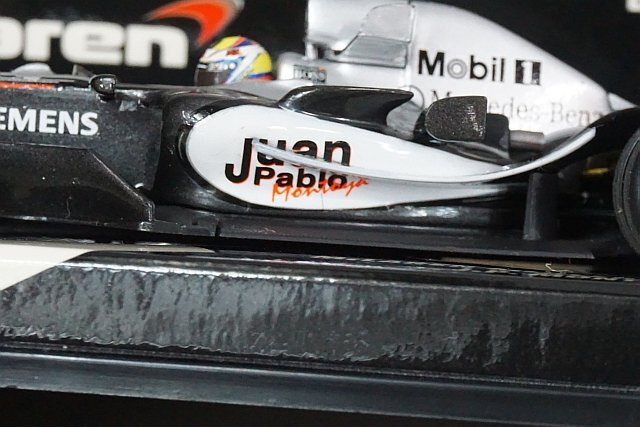 ミニチャンプス PMA 1/43 McLaren MERCEDES マクラーレン メルセデス MP4/20 J.P.モントーヤ 2005 #10 530054310_画像2