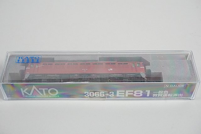 KATO カトー Nゲージ EF81 一般色 敦賀運転派出 電気機関車 3066-3_画像6