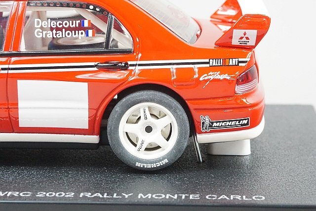 AUTOart オートアート 1/32 Mitsubishi 三菱 ランサーエボリューション VII WRC モンテカルロラリー 2002 #7 13012の画像3