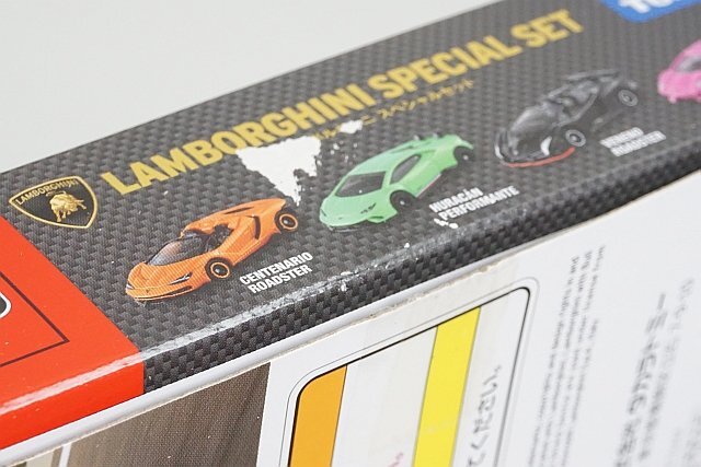 TOMICA トミカ Lamborghini ランボルギーニ スペシャルセット ウラカン 緑 / アヴェンタドール ピンク など4台セットの画像6