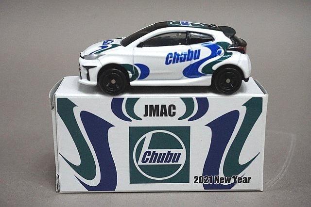 TOMICA 特注トミカ 1/61 TOYOTA トヨタ GR ヤリス 中部 JMAC 2021 New Year 限定_画像1