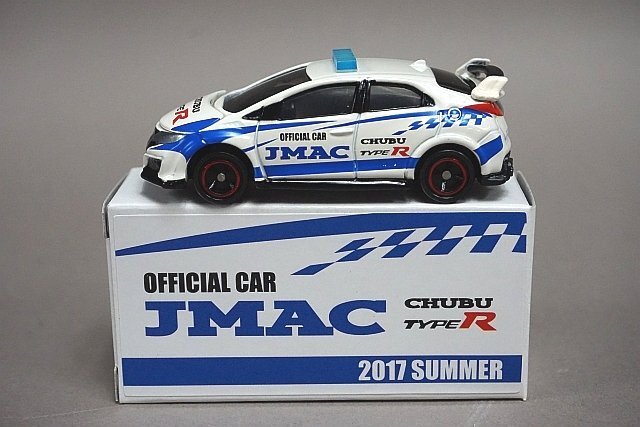 TOMICA 特注トミカ 1/64 HONDA ホンダ タイプR OFFICIAL CAR JMAC CHUBU オリジナル 2017 SUMMER_画像1