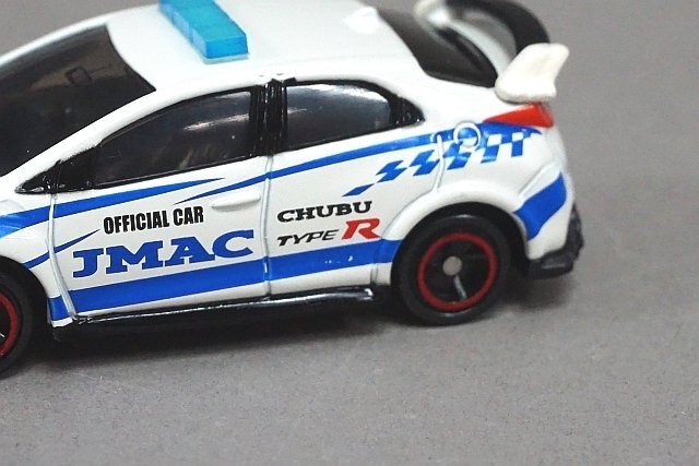 TOMICA 特注トミカ 1/64 HONDA ホンダ タイプR OFFICIAL CAR JMAC CHUBU オリジナル 2017 SUMMER_画像4