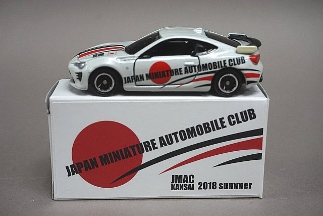 TOMICA 特注トミカ 1/60 TOYOTA トヨタ 86 JAPAN MINITURE AUTOMOBILE CLUB JMAC KANSAI 2018 SUMMER_画像1