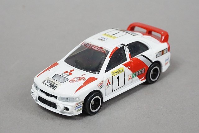 TOMICA トミカ トヨタ iQ / トヨタ マークX / 三菱 ランサーエボリューション Ⅶ など9点セット ※ジャンク品_画像6