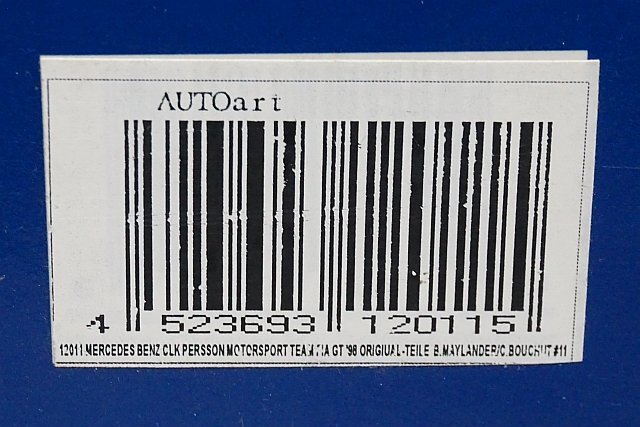 AUTOart オートアート 1/12 Mercedes Benz メルセデスベンツ CLK GTR FIA GT 1998 #11 シグネチャーシリーズ 12011の画像10