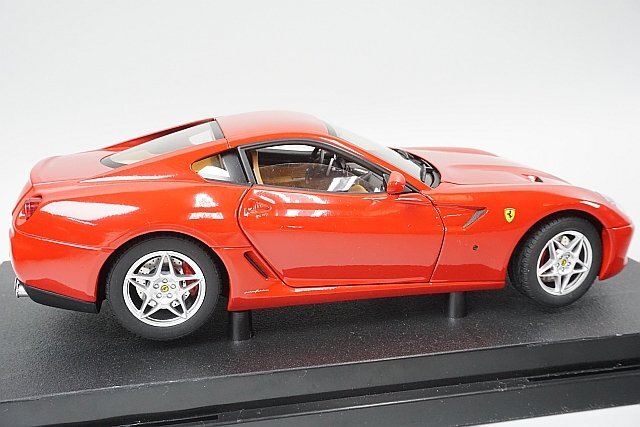 Hot Wheels ホットウィール エリート 1/18 Ferrari フェラーリ 599 GTB フィオラノ レッド J2917-0510_画像3