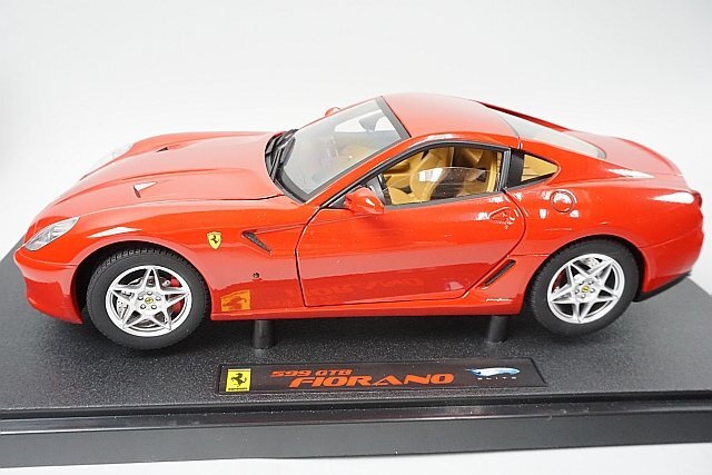 Hot Wheels ホットウィール エリート 1/18 Ferrari フェラーリ 599 GTB フィオラノ レッド J2917-0510_画像1