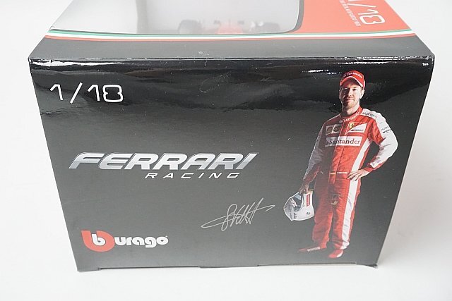 Bburago ブラーゴ 1/18 Ferrari フェラーリ SF15-T セバスチャン・ベッテル 2015 #5 18-16801_画像4