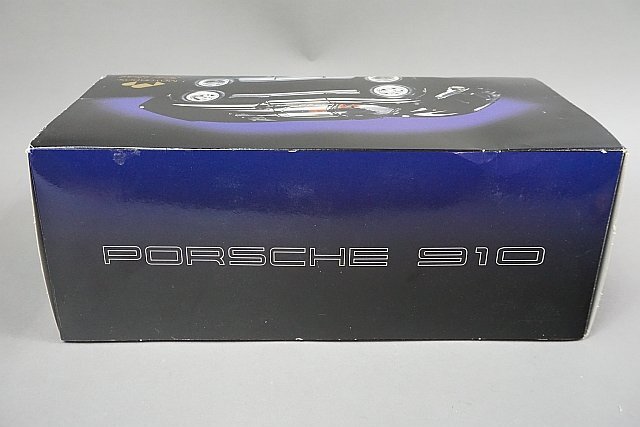 EXOTO エグゾト / MOTORBOX モーターボックス ゴールドラベル 1/18 Porsche ポルシェ 910 ブラックの画像10