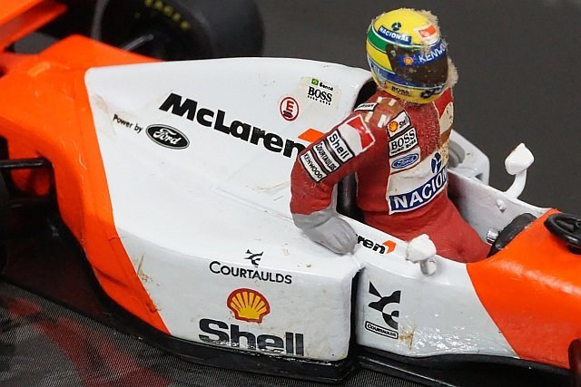 ミニチャンプス PMA 1/43 McLaren マクラーレン MP4/8 フォード オーストラリアGP 1993 #8 41st GP WIN A.セナ 540414341_画像6