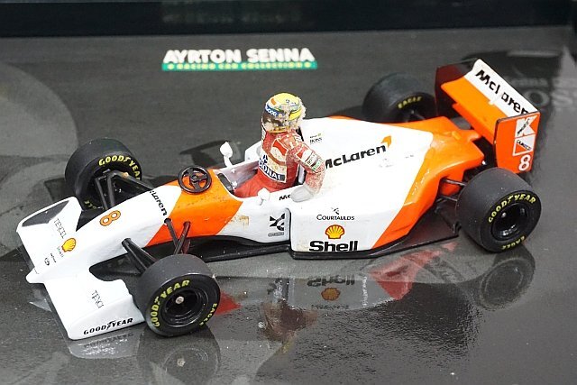 ミニチャンプス PMA 1/43 McLaren マクラーレン MP4/8 フォード オーストラリアGP 1993 #8 41st GP WIN A.セナ 540414341_画像1