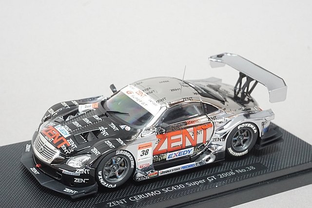 EBBRO エブロ 1/43 LEXUS レクサス ゼント セルモ SC430 スーパーGT 2008 #38 44055の画像1