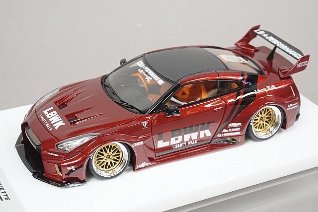 メイクアップ / EIDOLON アイドロン 1/43 AXELLWORKS LB-Silhouette WORKS GT 35GT-RR Vino Rosso 限定35台 LB012HT4の画像1