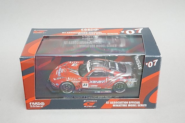 EBBRO エブロ 1/43 NISSAN 日産 ザナヴィ ニスモZ スーパーGT500 後期型 2007 #23 43957の画像5