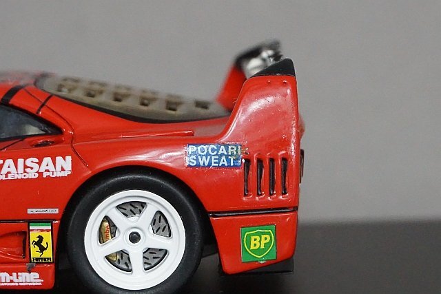 EBBRO エブロ/RedLine レッドライン 1/43 Ferrari フェラーリ タイサン スターカード F40 JGTC 1994 #34 43866_画像3