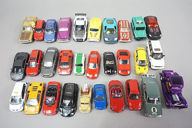 MINI GT 1/64 日産 GT-R / 1/72 ランボルギーニ イオタ SVR / ホンウェル メルセデスベンツ など色々セット ※ジャンク品・本体のみの画像1