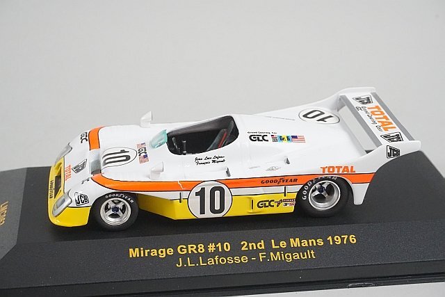 IXO イクソ 1/43 Mirage ミラージュ GR8 LM ルマン 1976 #10 LMC063_画像1