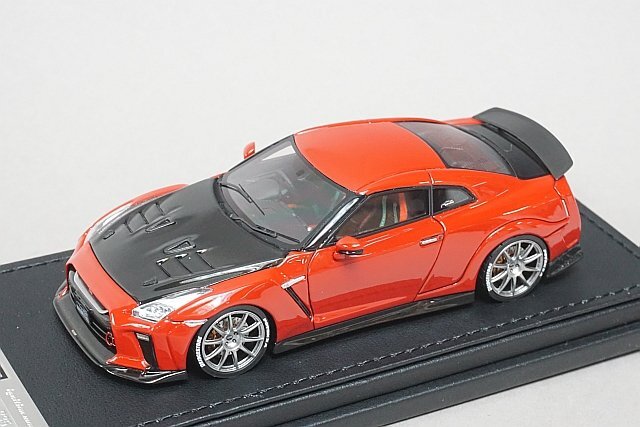 ignition model イグニッションモデル 1/43 TOP SECRET トップシークレット GT-R(R35) レッド 1542の画像1