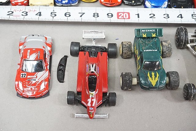 リアルX 1/72 日産 フェアレディZ / コナミ 1/64 ダットサン フェアレディ 2000 など色々セット ※ジャンク品・本体のみ_画像4