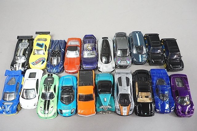 ホットウィール ランチア デルタ インテグラーレ / 日産 R390 GT1 / マクラーレン F1 GTR など20点セット ※ジャンク品・本体のみの画像1