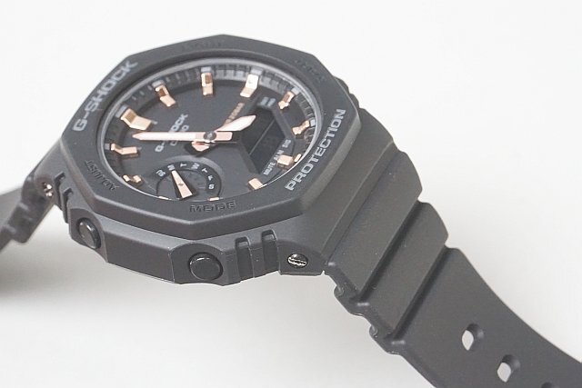 ♪ G-SHOCK Gショック GMA-S2100-1AJF マットブラック アナデジ 腕時計の画像3