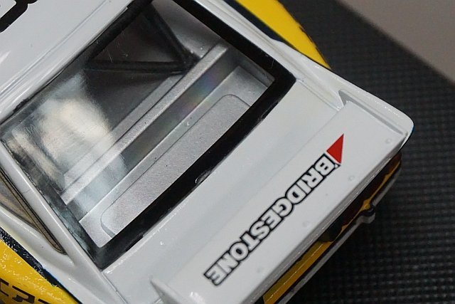 EBBRO EBBRO 1/43 Nissan Nissan Silvia turbo super Silhouette 1982 #23 43747 * Junk yellow color. painting surface . crack 